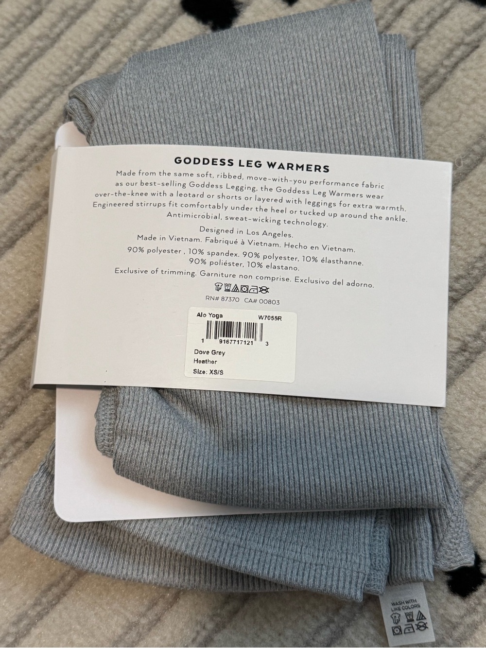 ALO Goddess Leg Warmers XS/S - Picture 2 of 4